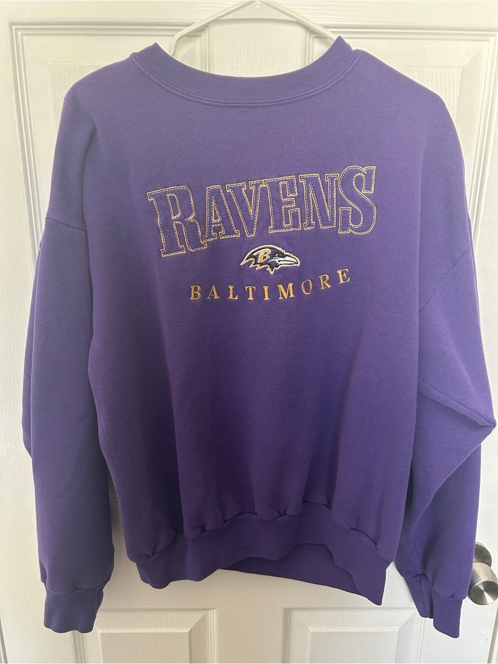 Vintage Baltimore Ravens Purple Crewneck